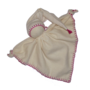 Flanel naturel roze